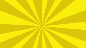 Download Yellow Sunburst Retro Background Animation for free