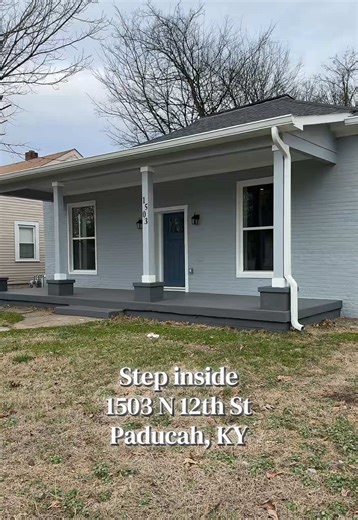 When we say remodeled… we mean EVERYTHING 😮‍💨✨ • Open floor plan • Modern finishes • Tankless water heater • Back deck • New roof, windows, AC & more! This one is a MUST SEE 👀🏠 #JustListed #RemodeledHome #paducahky #realestate #forsale