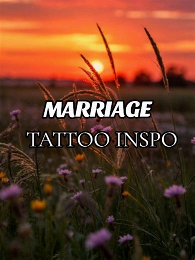 Marriage Tattoo Inspo: Elegant Ideas for Newlyweds