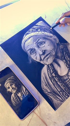 Charcoal face drawing #shorts #charcoal #realisticdrawing