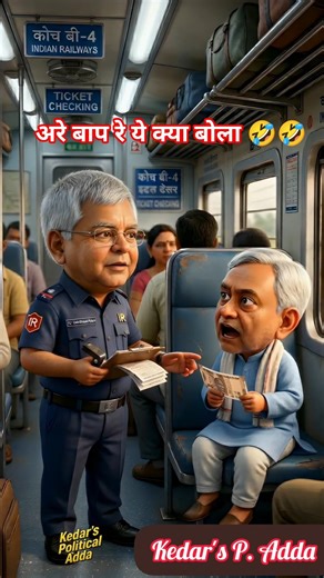 Hilarious Bihar Politics Comedy 😂 | Lalu Yadav vs Nitish Kumar #treanding #funnyshorts