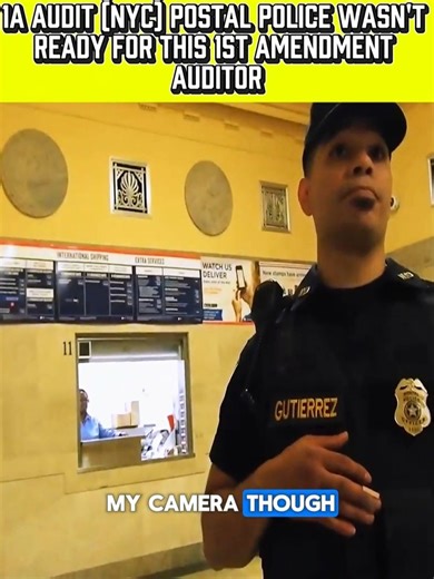 1K views · 12 reactions | 1A AUDIT (N.Y.C) postal police wasn't ready for this 1st amendment auditor | Alaina Keith | Facebook