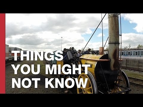 The Early Steam Train With No Brakes: Stephenson's Rocket