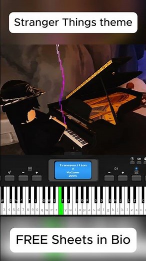 Stranger Things theme | Roblox Piano 🔥 #piano #pianoshorts #roblox #shorts #shortvideo
