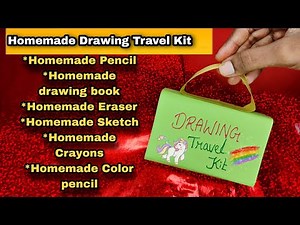 DIY Homemade Drawing Travel Kit / Drawing kit