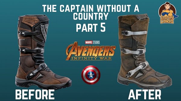 The Captain Without a Country- Part 5: Customizing The Boots!