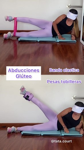 Abducción para glúteos: Rutina efectiva en casa