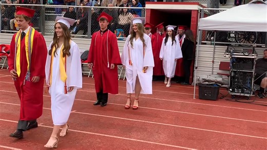 81K views · 706 reactions | BHS Class of 2025 takes field for graduation ceremony | Connect-Bridgeport | Facebook