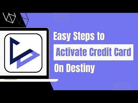 How To Activate Destiny Credit Card Online? - Destiny Card Activation !