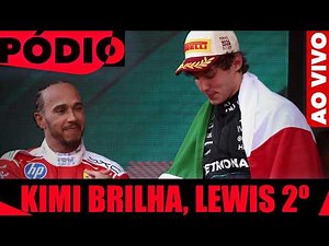 KIMI VENCE GP MALUCO, Russell AFUNDA, Hamilton é 2º, Leclerc BATE e Max ABANDONA... HADJAR MANTÉM P3