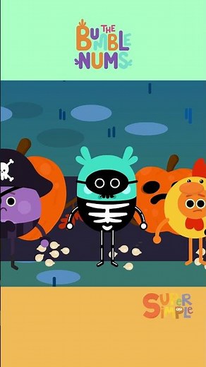 The Bumble Nums make Petrified Pumpkin Seed Snack Mix! #shorts #supersimpletv