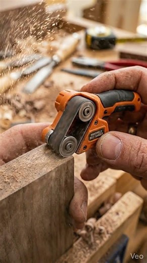 Mini Belt Sander Tool 🔧 Tiny But Powerful Woodworking Machine
