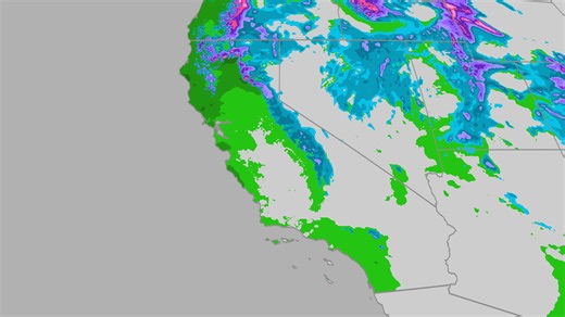 Rain, mountain snowfall persist for West