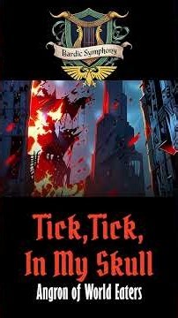 🔥💀 Tick, Tick, In My Skull 💀🔥 – The Angron of World Eaters Song #warhammer #40k #angron #wh40k