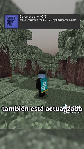 Saturados: Mejora tus Texturas en Minecraft Bedrock