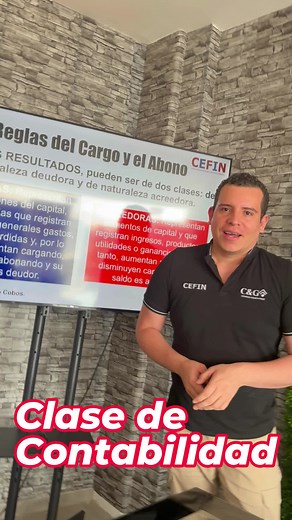 Reglas del Cargo y el Abono en Contabilidad | Alfredo Cobos