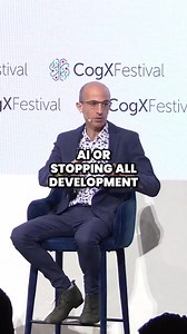 7.2K views · 308 reactions | The danger of artificial intelligence stems from its capabilities, not our intentions. As we outsource more and more decisions to AI, we must ensure that such practices are supervised by institutions, and that non-human decisions are transparently presented as the products of AI. Filmed in September 2023 at London's CogX Festival, watch the full Q&A session here: bit.ly/YNHcogX #ai #technology #artificialintelligence #tech | Yuval Noah Harari | Facebook