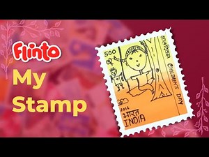 International Children's Day Special | Postage Stamp | DIY For Kids