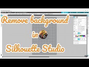 How to remove white background (media) in Silhouette Studio | Convert project to PNG or JPG files