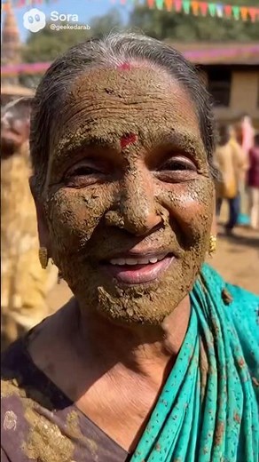 ‪@arab‬ at a cow poop festival in India 🇮🇳🤢 #india #tabootv #viral #fyp #explore #cow