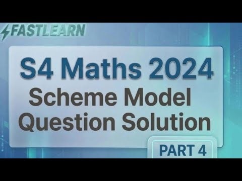 KTU Btech S4 MATHS | 2024 SCHEME | MODEL QUESTION SOLUTION | graph theory|PART 4| IMPORTANT TOPICS⚠️