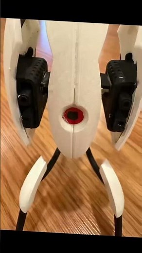 3d printed portal turret. #edit #portal2 #amnewbutnottheleast