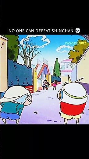 No one can defeat Shinchan except his mom 💀 | #shinchan #edit