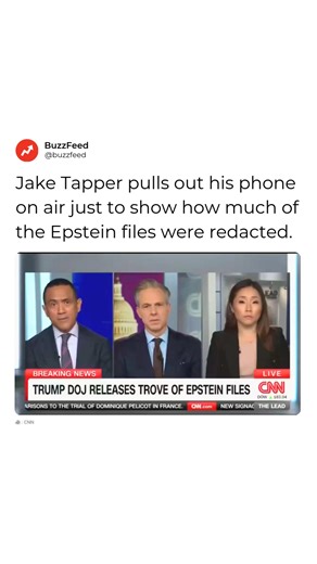 “This is the transparency we’re getting." 📷: CNN | BuzzFeed