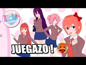 Jugando el Doki Doki Literature club