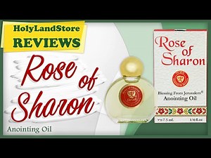 Anointing oil Rose of Sharon by Ein Gedi from Holy Land. How to use, benefits and meaning