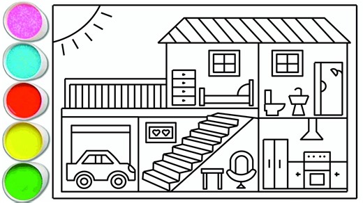 How to draw a house interior for beginners "Welcome everyone! 🏠 In this drawing, we will learn together how to draw a house interior in an easy and beautiful way. We will start by drawing a warm living room with basic furniture like a sofa, table, and window. I will explain how to add simple details that make the drawing look realistic and beautiful. This tutorial is perfect for beginners and hobbyists. Share your beautiful drawings with me in the comments! ✨" #drawing #easydrawing #house #inte