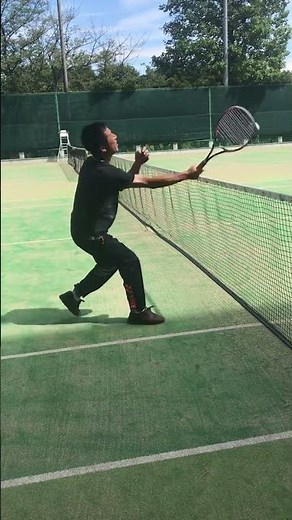 小峯さんと朴さんのフォアボレー (日本と韓国の違い) 【ソフトテニス】