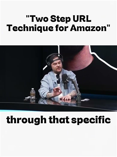 Using a two-step URL to get first page ranking on Amazon @kyle.kirshner