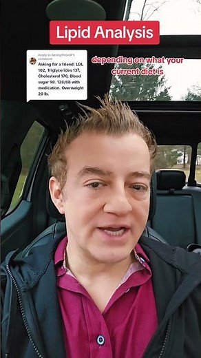 Lipid analysis recommendations? #lipids #cholesterol