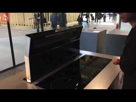 Sleek Space Saver: The Counter-Embedded Magic of Retractable Kitchen Hoods