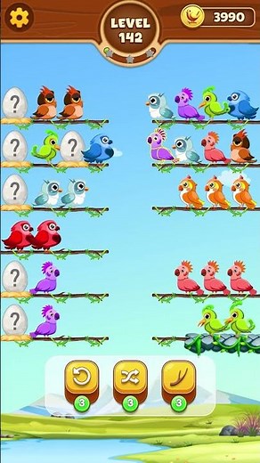 Bird Sort Game Level 142