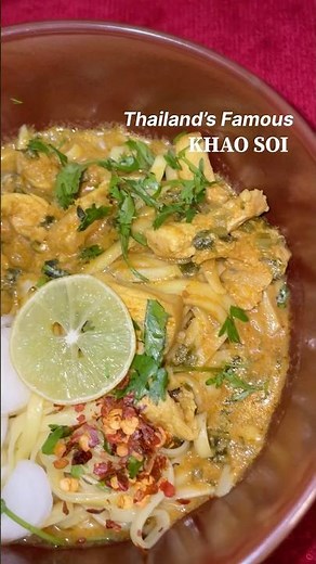 Khao Soi Recipe with Blue Elephant Packet | Easy Thai Curry Noodles | Quick Khao Soi | Gabby Ferns