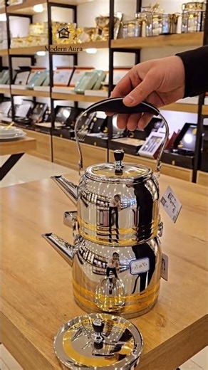 Luxury Çaydanlık Set|Elegant Teapot Design for Stylish Homes #kitchendecor #modernaura