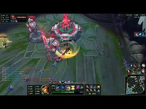 URF Garen Fountain Dive Pentakill lmao