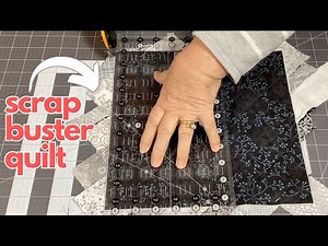 It's Time to Use Up Some Fabric Scraps! - No Pattern Quilt-As-You-Go Project