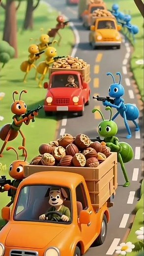 Ants Adventure in the Forest 🐜🌳 | Funny Ants Cartoon for Kids | Animated Short