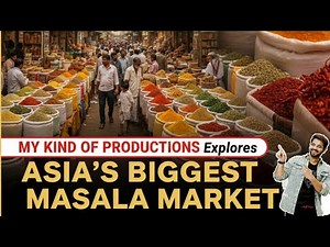 ASIA'S BIGGEST MASALA MARKET! 🤯 APMC Vashi Masala Market Tour | My Kind of Productions