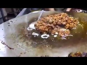 Fried Cow dung India Food | Street Food