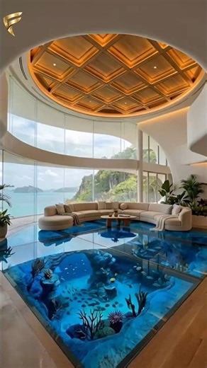 Luxury Underwater Glass Floor Transformation: Modern Interior Design 🌊💎