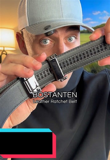 Bostanten leather ratchet belt delivers a clean, modern look with a precise adjustable fit that feels tailored every time you wear it. Crafted from genuine leather with a sleek automatic buckle, this belt eliminates traditional holes for a smoother silhouette and micro-adjustable comfort. The durable ratchet track system provides a secure hold whether you’re at the office, a formal event, or dressing up your everyday style. Sharp, versatile, and built to last, this is the belt that elevates any 