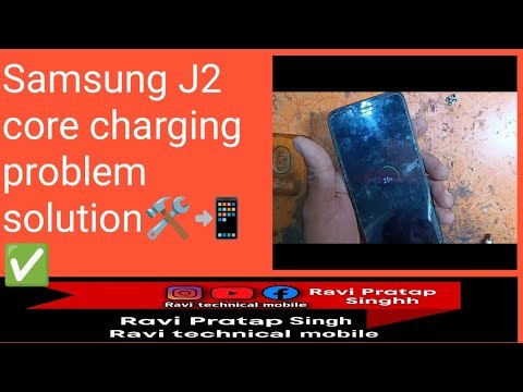 Samsung J2 core charging problem solution🛠️📲✅