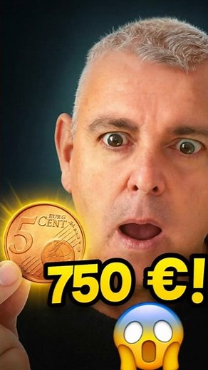 😱 Your 5 cents might be worth €750!