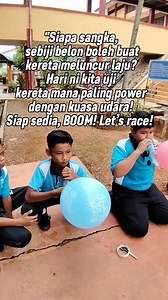 14K views · 57 reactions | Lumba kereta belon #STEM | Mohamad Safuan Rozak | Facebook
