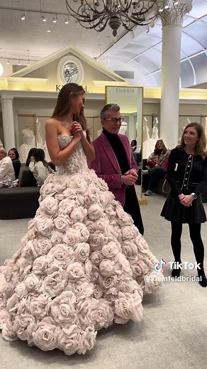 A dream come true Saying YES to the dress with Randy Fenoli at Kleinfeld. Wrapped in a Nicole Felicia masterpiece. It doesn't get much better than this! Book your appointment and live out your