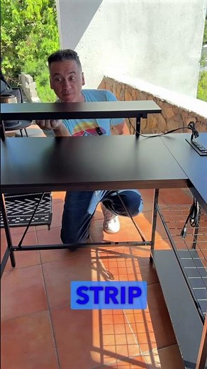 Gaming Desk with Storage and LED Lights? Bestier Delivers!